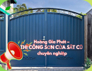 Báo giá sơn cửa sắt tại TP.HCM- 0867502728